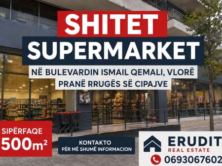 SHITET SUPERMARKET NË BULEVARDIN VLORË–SKELË