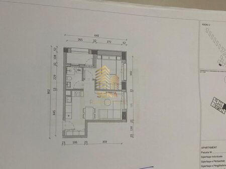 Shitet, Okazion Apartament 1+1+Blk, Ali Demi- Rezidenca Kadiu, 93.300 Euro