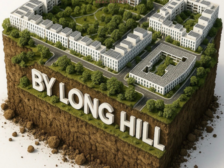FOR SALE APARTMENT 3+1+3 + LAUNDRY ROOM AT “BY LONG HILL” – MJULL BATHORE, TIRANA (G313003TR)