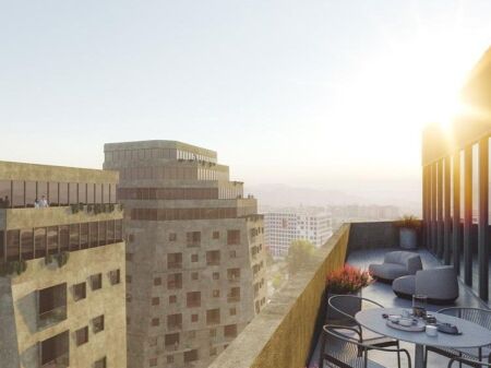  Apartament 1+1 për Shitje – Shqiponja Square Building 