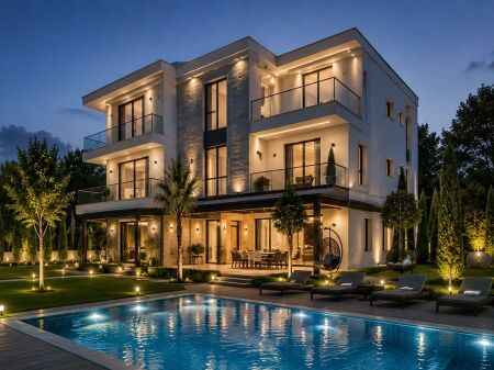 VILLA DI LUSSO IN AFFITTO CON PISCINA – Mjull Bathore VICINO A TEG