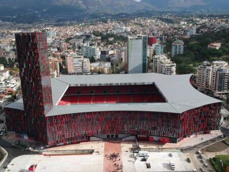 Spazio premium in affitto presso lo Stadio Air Albania