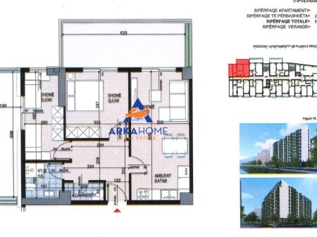 VENDESI APPARTAMENTO 2+1+BALCONE "EX CAMPO DELL'AVIAZIONE" 163.420 EURO