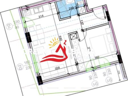 Appartamento 1+1 in Vendita a Kodra e Diellit 2 (ID 41111588)