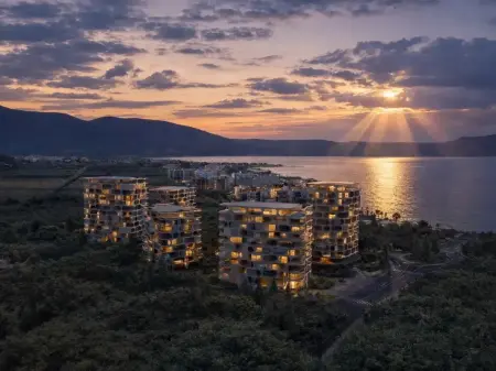 Shitet apartament 1+1 , Pran Diellit , Radhime Vlore