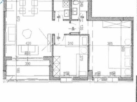 Apartament 2+1+2 per shitje tek River Side Residence