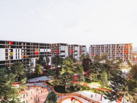  **SHITET APARTAMENT 3+1 TEK UNIVERS CITY** 