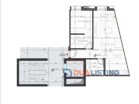We sell 1+1 apartment at the Residence "Porta Tirana e Re"-Sauk