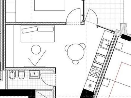 SHITET APARTAMENT 1+1 - ASTIR, RIVER PARK RESIDENCE