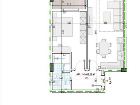 Shitje | Apartament 1 + 1 | Kamëz | 65000 €