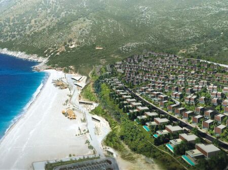 For sale, Apartment 1+1+Pool+Parking Spot, Green Coast II, Palasë