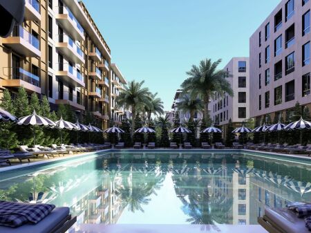 Shitet , Apartament 2+1 , Palm Paradise , Qerret , Durres