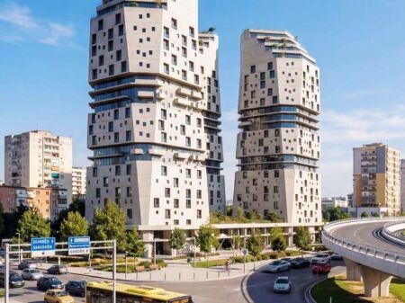 Shitet Apartament 2+1+2 - Ish Dogana, Shqiponja Square Building