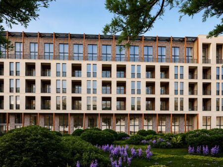  Shitet Apartament 2+1 me Ballkon në Middal Residence – Golem, Durrës 
