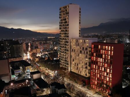  Shitet Apartament 1+1 në Oberon Tower – Dispanceria, Tiranë 