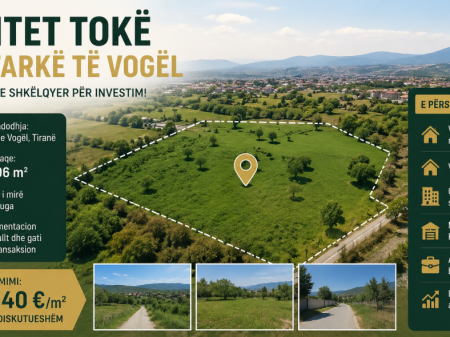 Terreno in Vendita 8.900m2 – Farkë e Vogël, Tirana