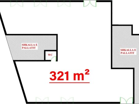 COMMERCIAL SPACE FOR SALE 321 m² IN ASTIR – 7 JOINT SHOPS, PART OF A 545 m² UNIT