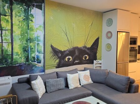 Jepet me Qera Apartament 1+1 – Qendra e Tiranës (Rruga Bardhok Biba)