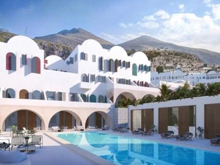 Studio apartment for sale at Santorini 1, Dhermi, Palase, Vlore, Himare, Sarande, Drimadhe, Drymades