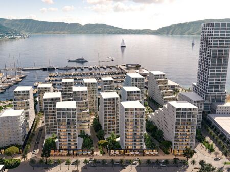 Apartament 1+1 per shitje tek Residenca Vlora Marina ne Vlore.
