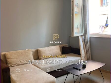Apartament me qira 1+1-Kodra e Diellit