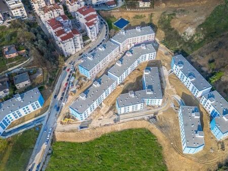 Shitet apartment 2+1+2 tek Rezidenca Oxa , Fresku .