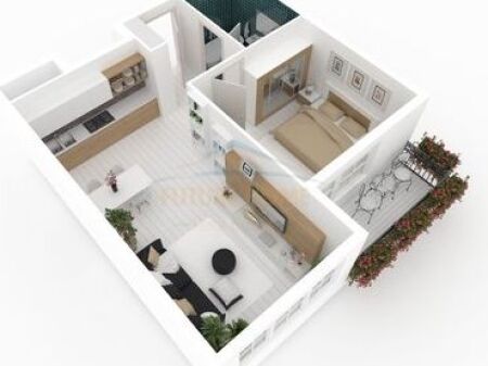 Shitet, Apartament 1+1, Kodra e Diellit 2