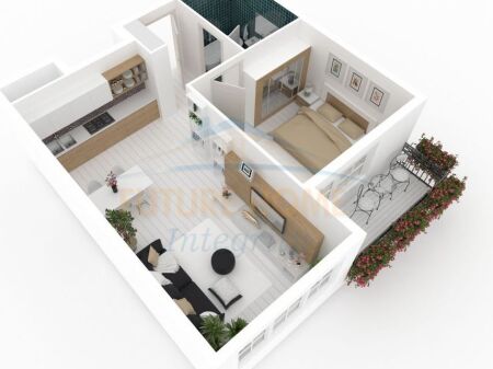 For sale, Apartment 2+1, Former Electric Market, Tirana