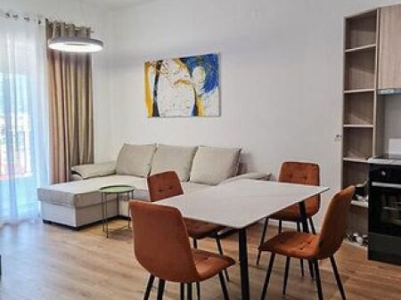 Apartment 1+1 for rent at Kompleksi Mangalem, Ali Demi Street.