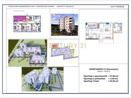 APARTAMENT STUDIO NË SHITJE NË ORIENTAL RESIDENCE NË GOLEM !