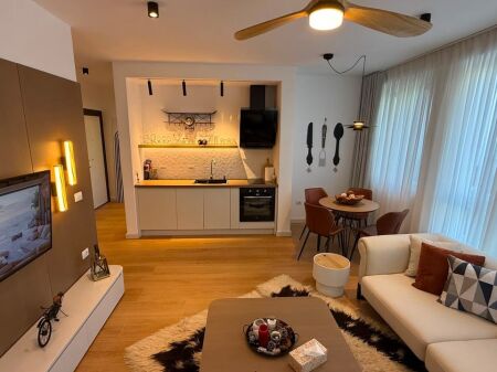 Shitet apartament Elitar 1+1 në Tushemisht, Pogradec