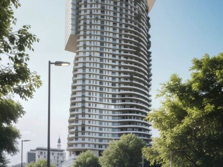 Shitet apartament 2+1+2 tek “The 44 Tower” , Rruga Dritan Hoxha , perballe Zojes se Keshillit , Zogu i Zi , Ish Fusha e Aviacionit