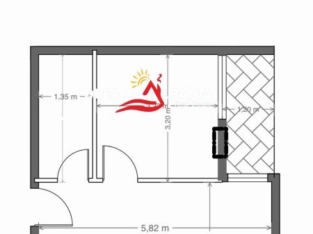 Apartament 1+1 Ne Shitje Te Kodra E Diellit (ID 41111605)