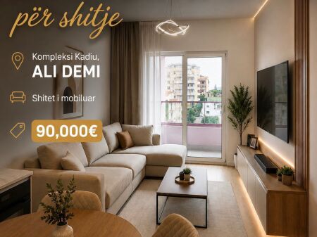 🏡✨ EKSKLUZIVE – Shitet Apartament 1+1 në Kadiu Residence, Ali Dem
