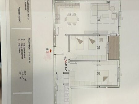Vendita | Apartament 2 + 1 | Rruga Skënderbeu | 86500 €