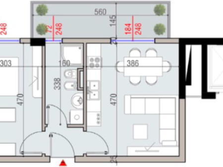✨Appartamento 1+1 in Vendita – Tirana Cielo Residence ✨