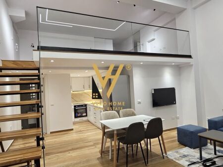 FOR RENT 1+1 DUPLEX APARTMENT AT KODRA E DIELLIT 1-55,000 LEKE