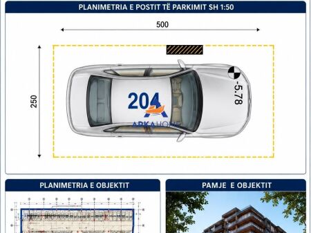PARKING SPACE FOR SALE 31.88M2 "NEAR THE DRY LAKE" 42,000 EURO