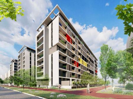  FOR SALE Apartment 2+1 With 2 Bathrooms  Univers City Residence, Near QTU 