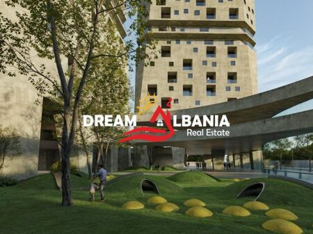 Apartment 1+1 for sale at Rezidenca Shqiponja Square Building, Tirane (ID 41111609)