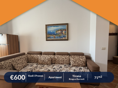 Qera, Apartament 1+1, Blloku i Ambasadave