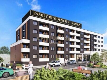 Shitet Apartament 1+1 në Family Residence 2, Kamëz (Instituti)