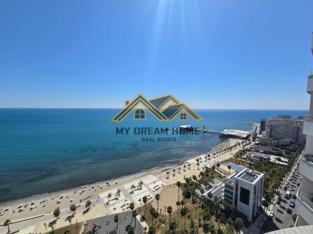 Apartament 2+1+2+2 Ballkone per Shitje ne Vollga,Durres Pamje e Plote nga Deti