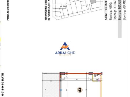 LOCALE COMMERCIALE IN VENDITA 86M2 "BULEVARDI KASHAR-TIRANE" 230.000 EURO