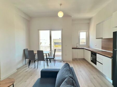 🏠 **FOR RENT: 1+1 Apartment**  📍 Aura Complex (Near Our Lady of Good Counsel University) 💰 55,000 ALL/Month 🏢 Building Year: 2025 🏢 6th Floor 📐 65 m² 🔥☄️ **100% Brand New – Never Occupied**