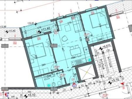 🏡 Appartamento 2+1 in Vendita – Via Gjon Buzuku, vicino a Vila Gold