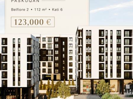 SHITET APARTAMENT 2+1+2 Paskuqan, Belfiore 2