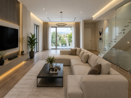Villa for Rent in Residential Complex, Dry Lake, Tirana