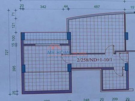 Apartment 1+1 for sale near Square 21 in Tirana