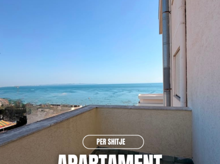 Shitet Apartament 2+1 me Super Verandë dhe Pamje nga Deti – Plazh, Durrës